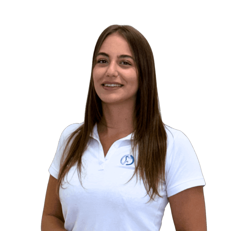 Giulia Romano Catania, addetta alla segreteria dei Centri Dentistici Caruso